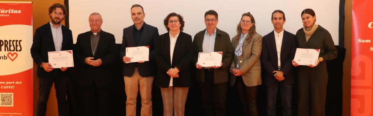 Els Col·legis Diocesans de Mallorca rebem el reconeixement d'"empresa amb cor"